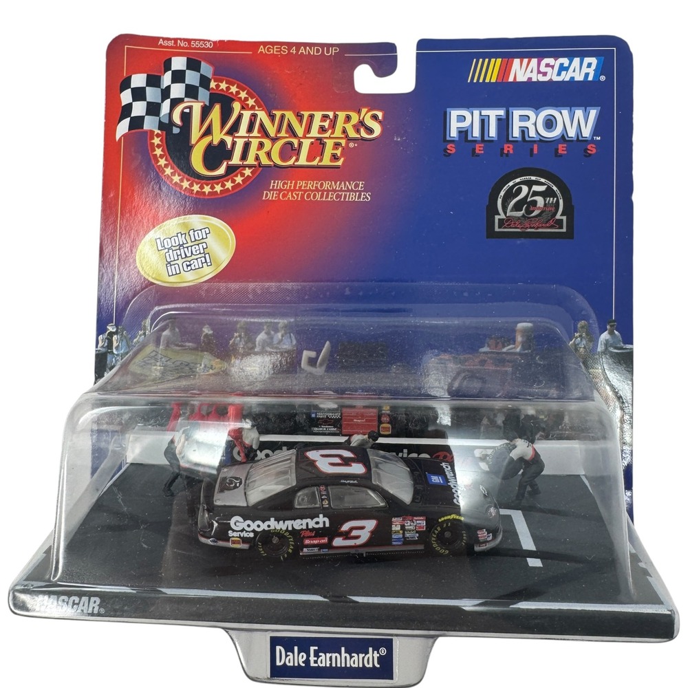 1998 Winner's Circle Dale Earnhardt #3 Goodwrench Pit Row Diecast NASCAR NIP